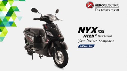 Hero Electric Nyx: Price, Top Speed, Battery, Mileage, Specs & Reviews