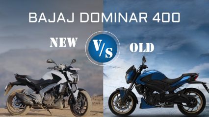 Old Vs New Bajaj Dominar 400 – Specs, Images, Mileage Comparison