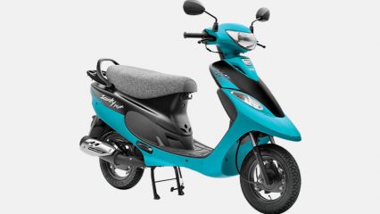TVS Scooty Pep Plus: Price, Mileage, Weight, Average, Colours & Reviews