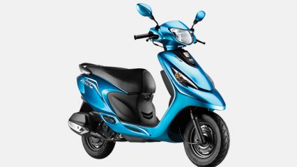 TVS Scooty Zest 110: Price, Weight, Mileage, Colours, Specs & Reviews