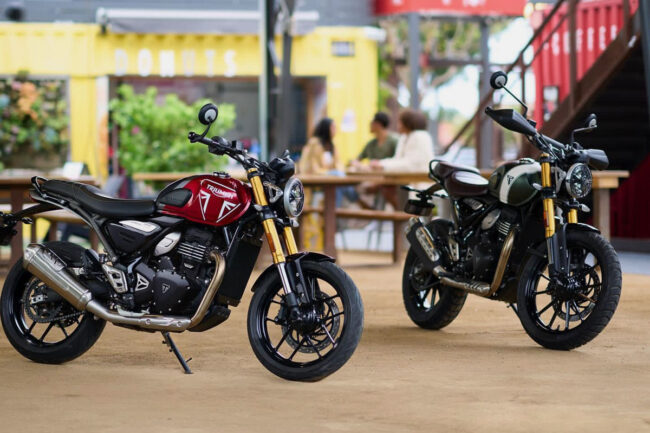 The all new Triumph Speed400 and Scrambler400X