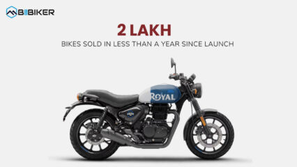 Royal Enfield Hunter crosses 2 Lakhs sales in less than 1 years since launch!!!!!