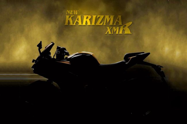 Hero Karizma XMR Teased, More Details Revealed
